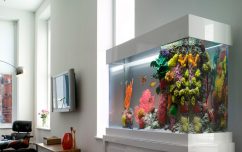 Мебель аквариума искусственный камень