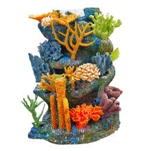 Искусственный риф для аквариума цилиндрической формы